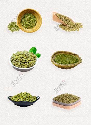 绿色生绿豆产品实物