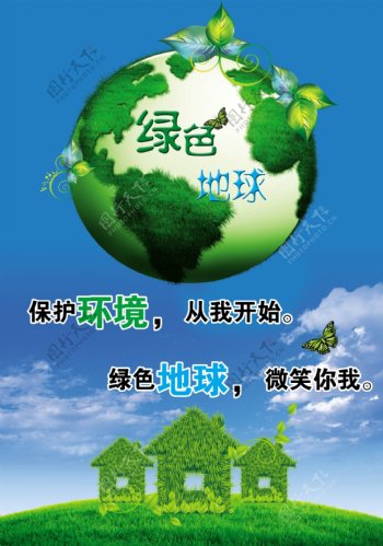 爱护环境海报