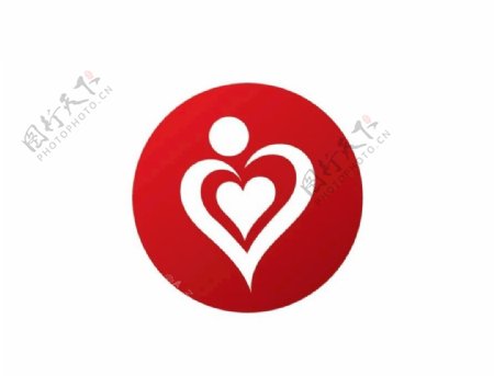 爱心救助关爱社会logo标志