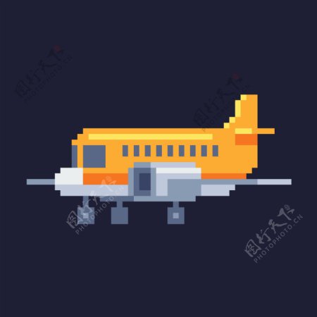plane飞机像素风icon