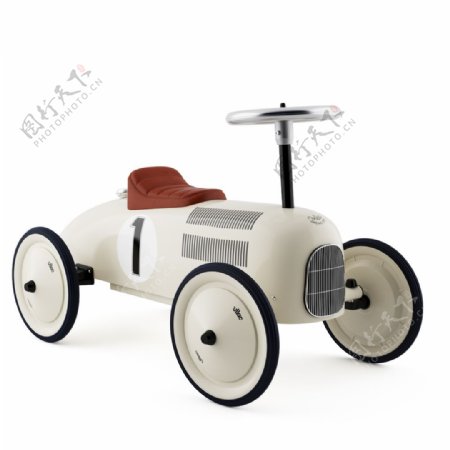 时尚复古骑行玩具车3d模型