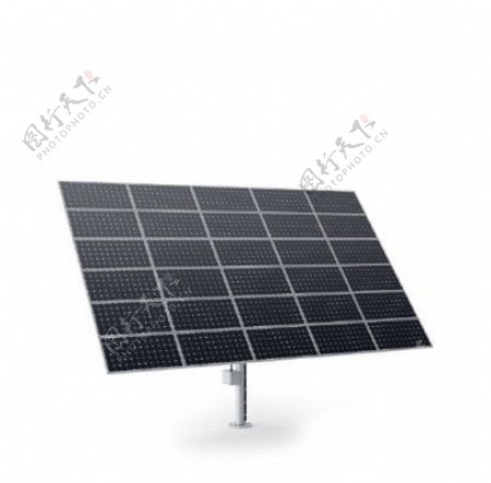 环保太阳能发电机电池板3d模型