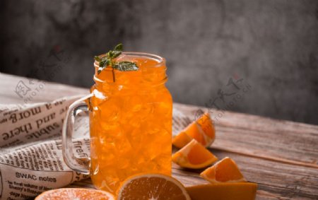 橙子果茶