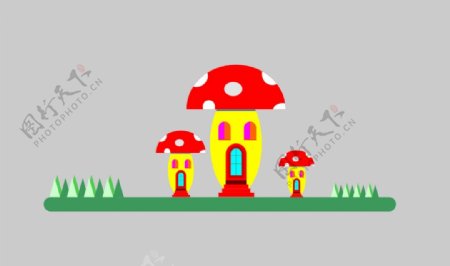 创意蘑菇房