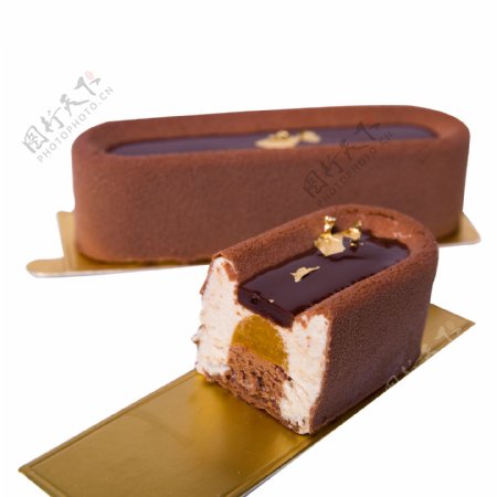 巧克力夹心法式甜点