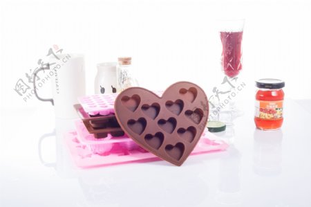 炫彩自制冰块模具糖果巧克力模具4