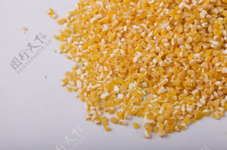 玉米糁子实物图摄影图1