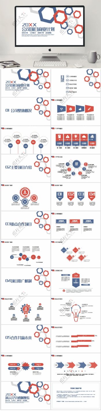 公司项目商业计划PPT