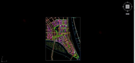城市设计CAD规划平面图