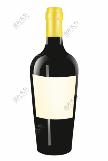 一瓶红葡萄酒插图
