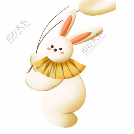 卡通可爱小兔子玩偶设计
