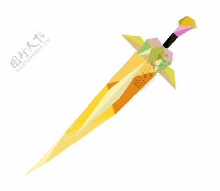 黄色lowpioy刀剑