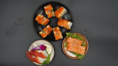 日式料理寿司套餐系列高清图片3