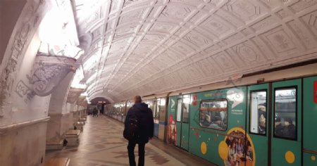 莫斯科地铁装饰天花