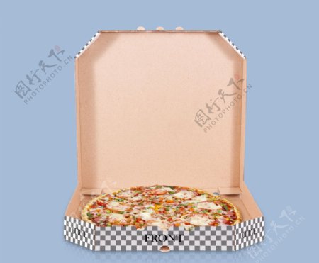 pizza包装样机