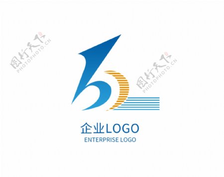 原创科技公司企业蓝色logo标志设计