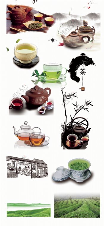 茶具茶很多茶壶