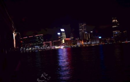 黑夜中的香港