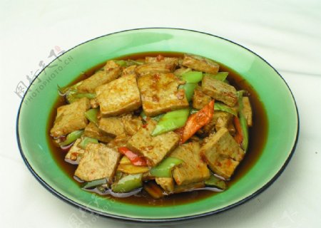 双椒青岩豆腐