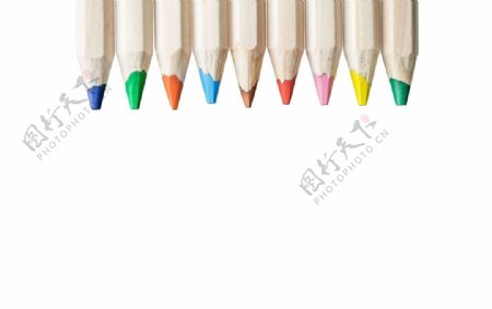 多色彩铅铅笔