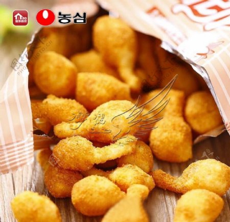 韩国农心烤鸡腿碳烧味