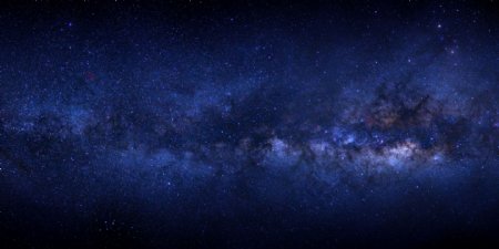 夜晚星空银河高清摄影