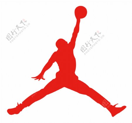 乔丹扣篮图雕刻镂空篮球之神
