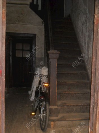 汉口老房子楼梯