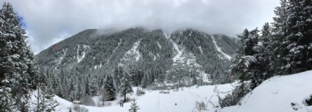 保加利亚雪景