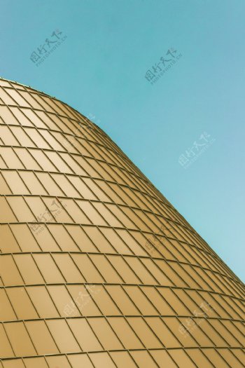 金色建筑曲线