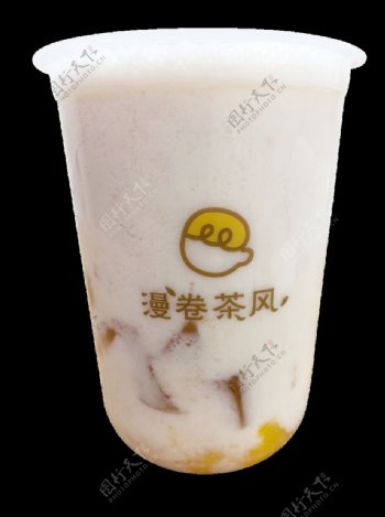漫卷茶风黄桃胶原酸奶
