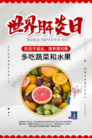 肝炎健康海报