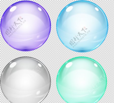 透明球体气球