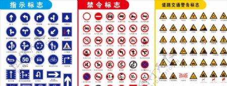 交通标志禁止标志