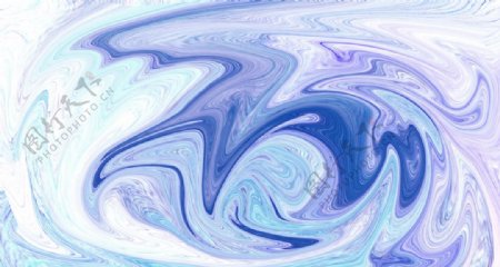 蓝紫色水墨纹理水波水纹效果图片