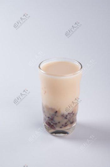 红豆奶茶图片