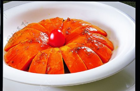 豫菜蜜汁南瓜图片