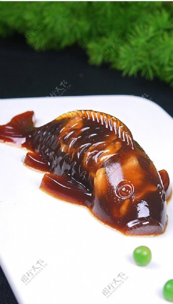 淮扬菜鱼冻图片