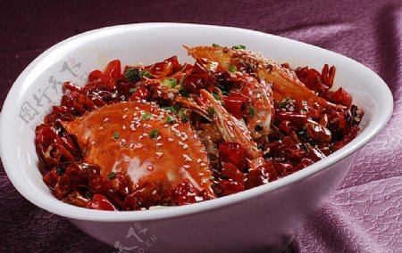 湘菜沸腾蟹图片