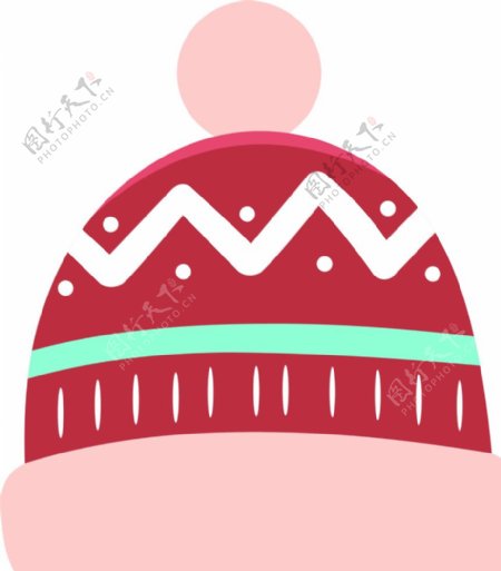 冬季卡通帽子图片
