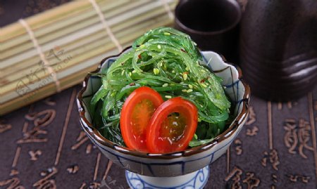 日韩料理中华海藻图片