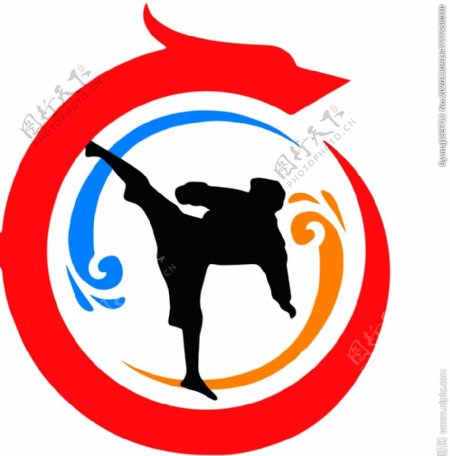 跆拳道logo图片