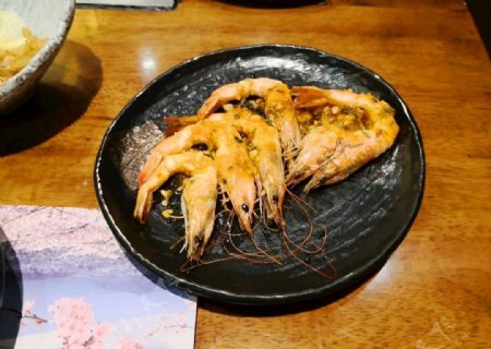 咖喱大虾图片