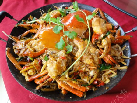 越南炒螃蟹