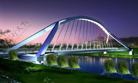 大桥效果图图片