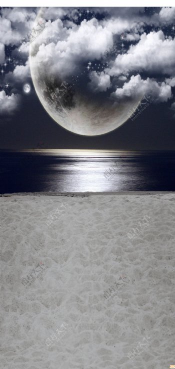 月球背景图片