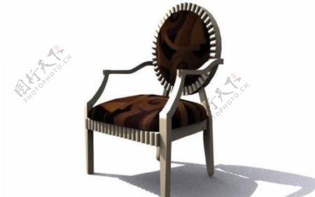 欧式家具椅子0353D模型