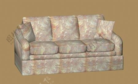 当代现代家具沙发3D模型B037