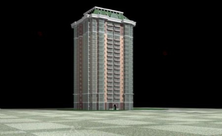 3D室外古建筑模型2726