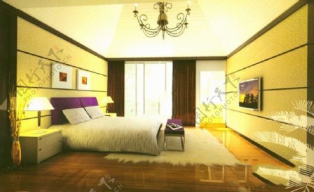 卧室模型3d